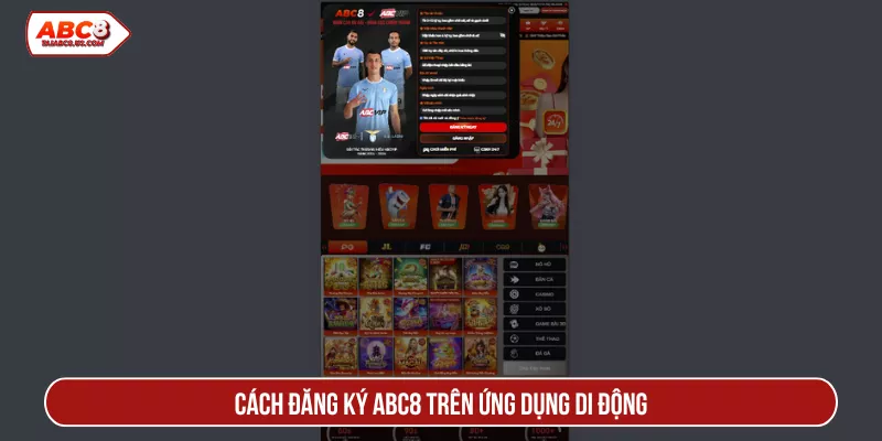 Cách đăng ký ABC8 trên ứng dụng di động