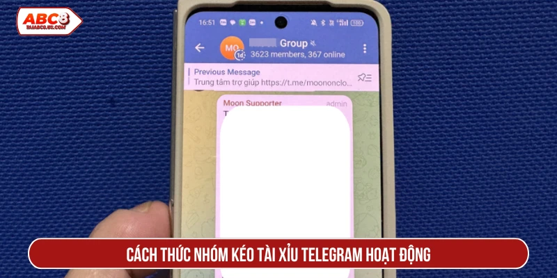 Cách thức nhóm kéo tài xỉu Telegram hoạt động 
