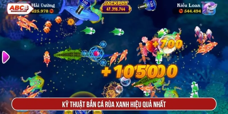 Kỹ thuật bắn cá rùa xanh hiệu quả nhất