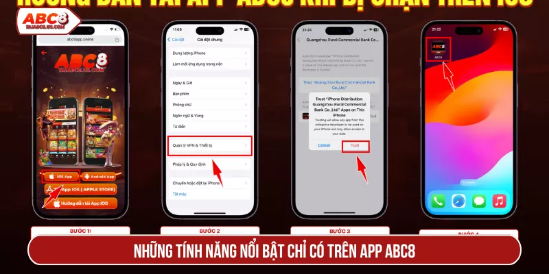 Những tính năng nổi bật chỉ có trên app ABC8